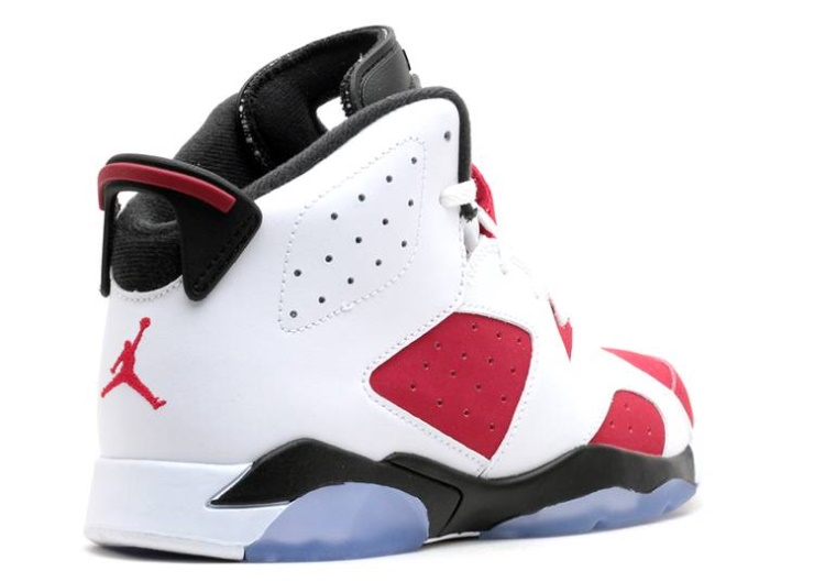 Air Jordan 6 Retro Ps - Carmín