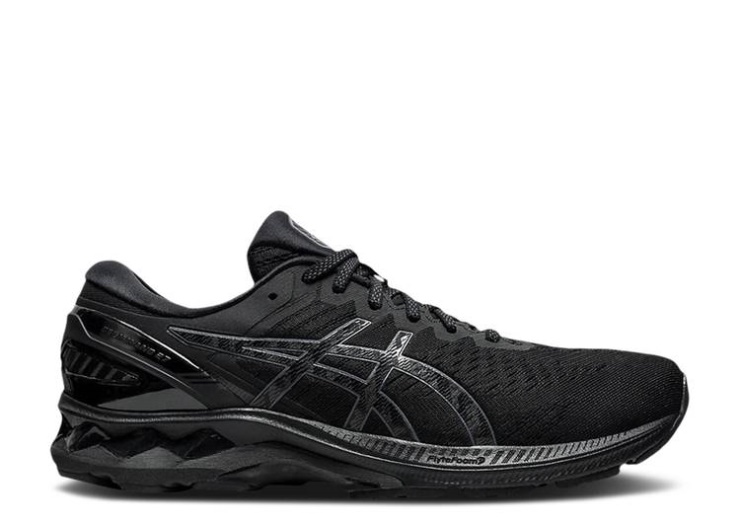 Asics Gel Kayano 27 4e Wide - Triple Negras