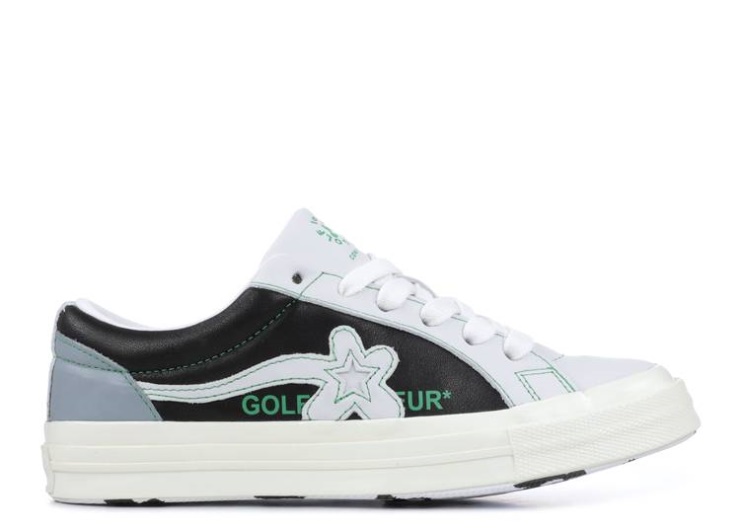 Converse Golf Le Fleur X One Star Ox - Paquete Industrial Apenas Azul/negro/egret