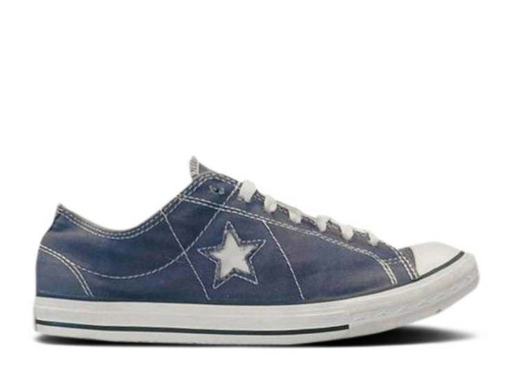 Converse One Star Low Azul