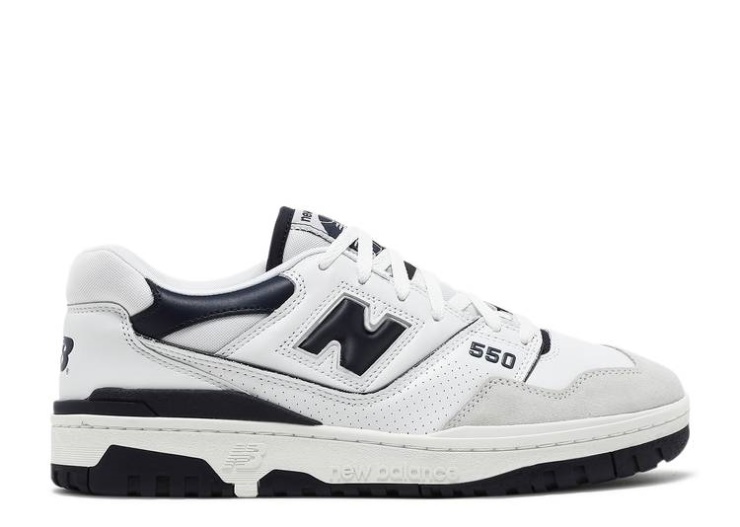 New Balance 550 - Blanco Azul Marino