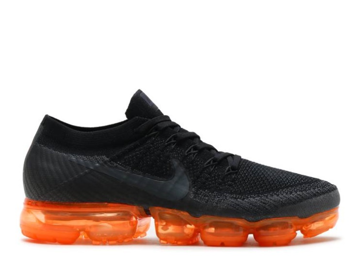 Nike Air Vapormax - Negro Naranja