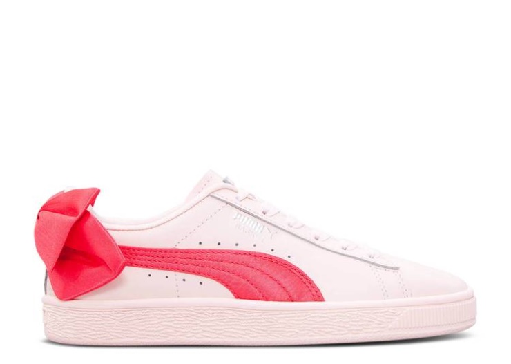 Puma Basket Bow Patent Jr - Rosa Paraíso