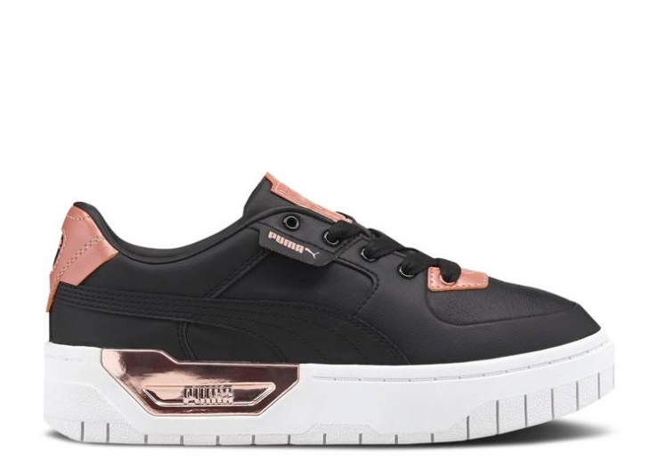 Puma Mujer Cali Dream Metal - Negro Oro Rosa