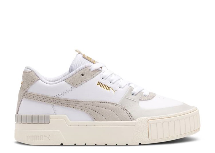 Puma Mujer Cali Sport Mix - Blanco Glaciar Gris