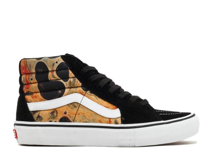 Vans Andres Serrano X Supreme X Sk8-hi - Sangre Y Semen