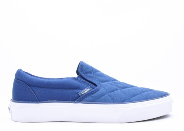 Vans Classic Slip En Azul Verdadero