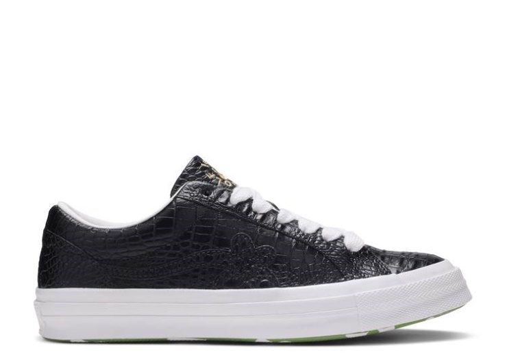 Converse Golf Le Fleur X One Star Low - Colección Gator Negro/blanco