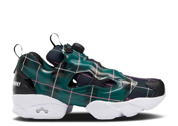 Ceremonia De Apertura De Reebok X Instapump Fury Og - Cuadros Verdes