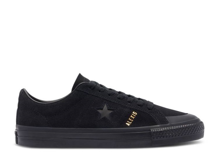 Converse One Star Pro As Contras Low - Triple Black